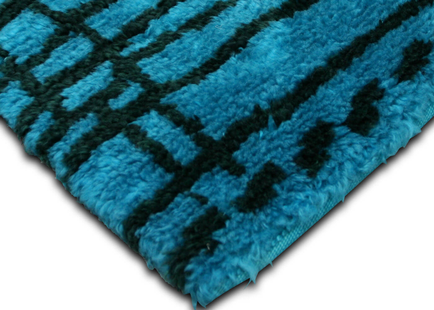 Vintage Turkish Shag Rug - 6'1" x 8' - 088793