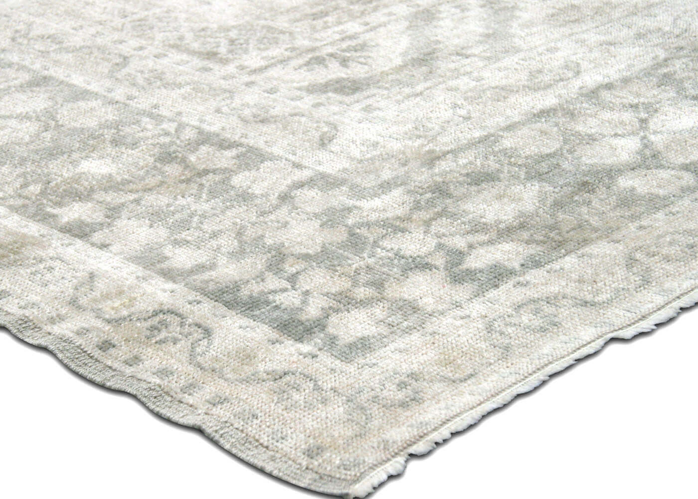 Vintage Turkish Oushak Rug - 7'7" x 12'5" - 088846