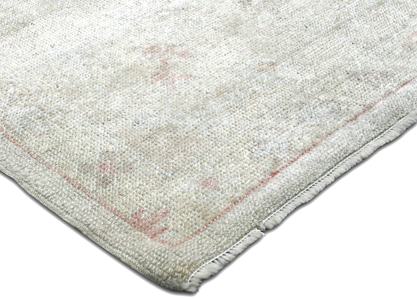 Vintage Turkish Oushak Rug - 8'8" x 11' - 088875
