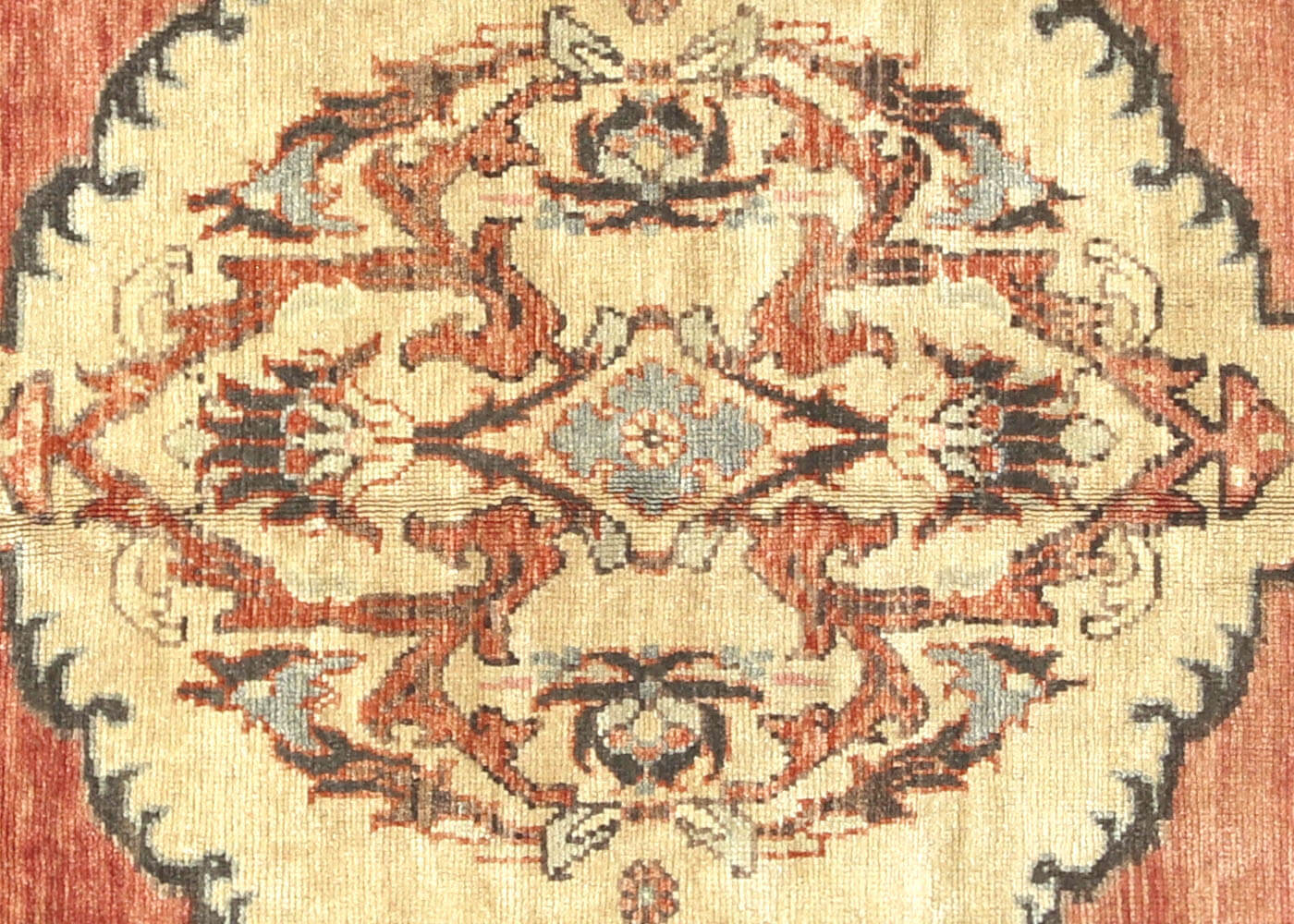 Vintage Turkish Oushak Rug - 6'5" x 10'4" - 088900