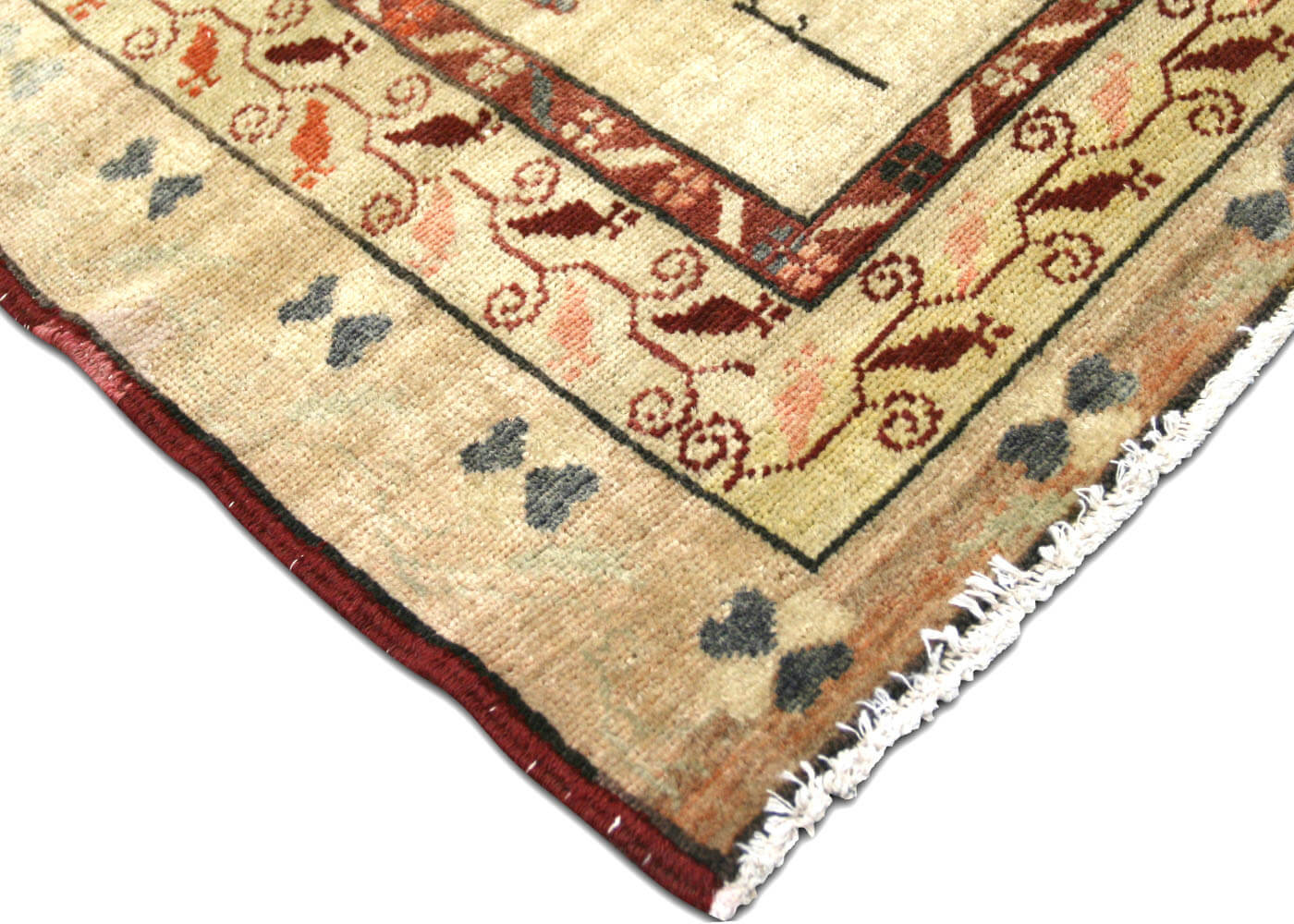 Vintage Turkish Oushak Rug - 5'7" x 7' - 088912