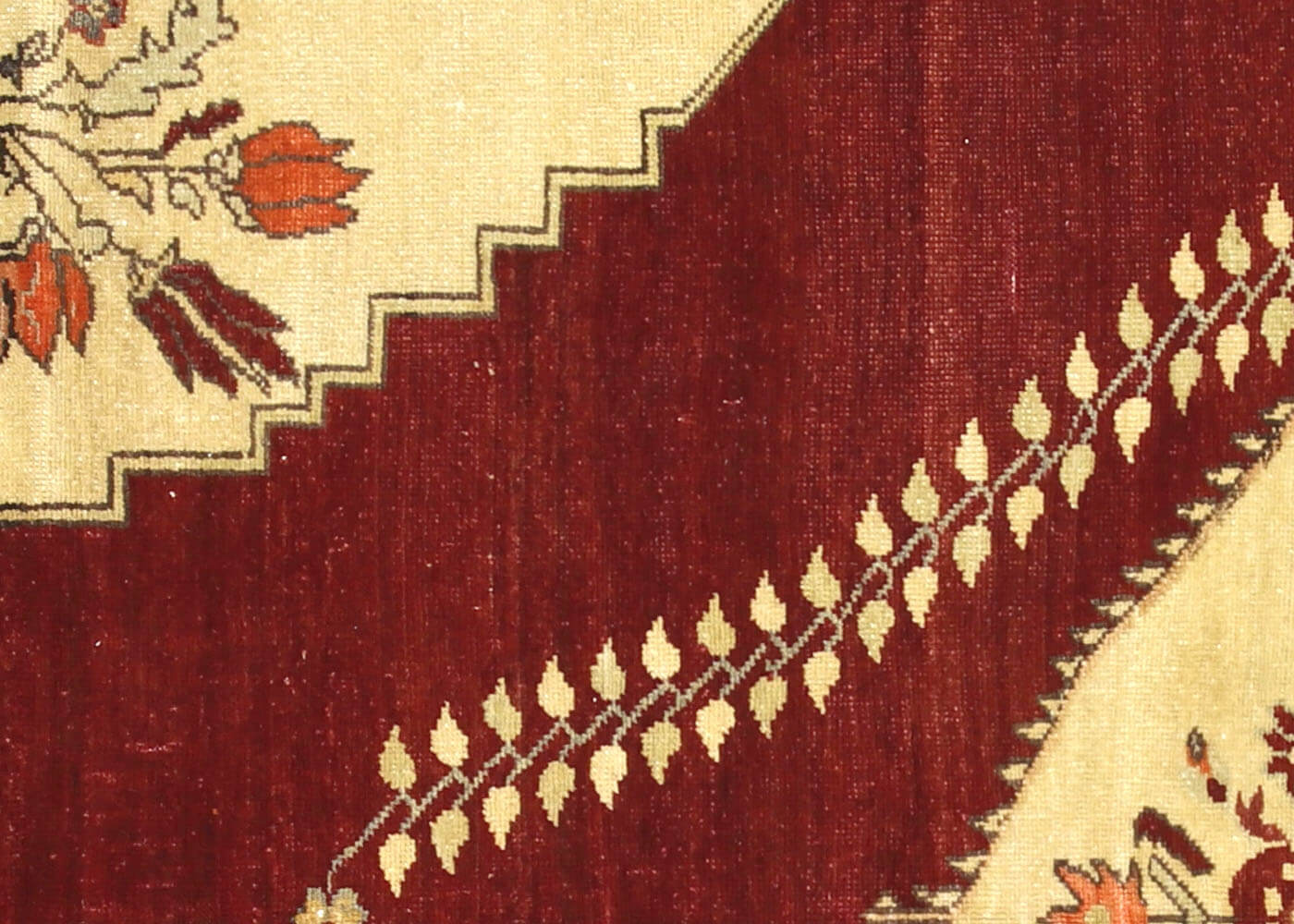 Vintage Turkish Oushak Rug - 5'7" x 7' - 088912
