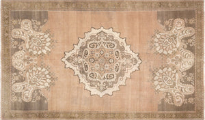 Vintage Turkish Oushak Rug - 6'9" x 11'6" - 088954