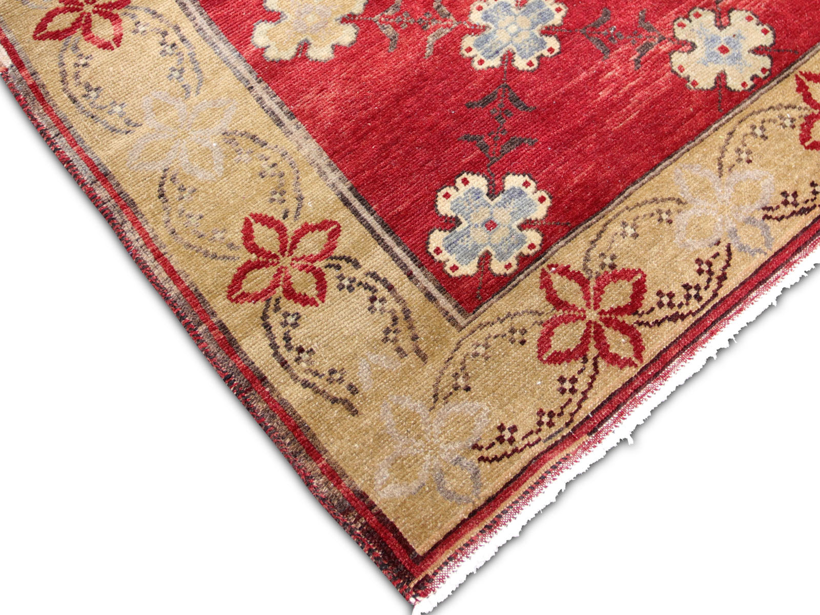 Vintage Turkish Oushak Rug - 6'10" x 10'1" - 088969