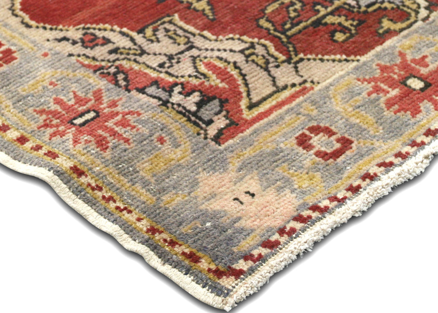 Vintage Turkish Oushak Runner - 3'1" x 9'1" - 088972