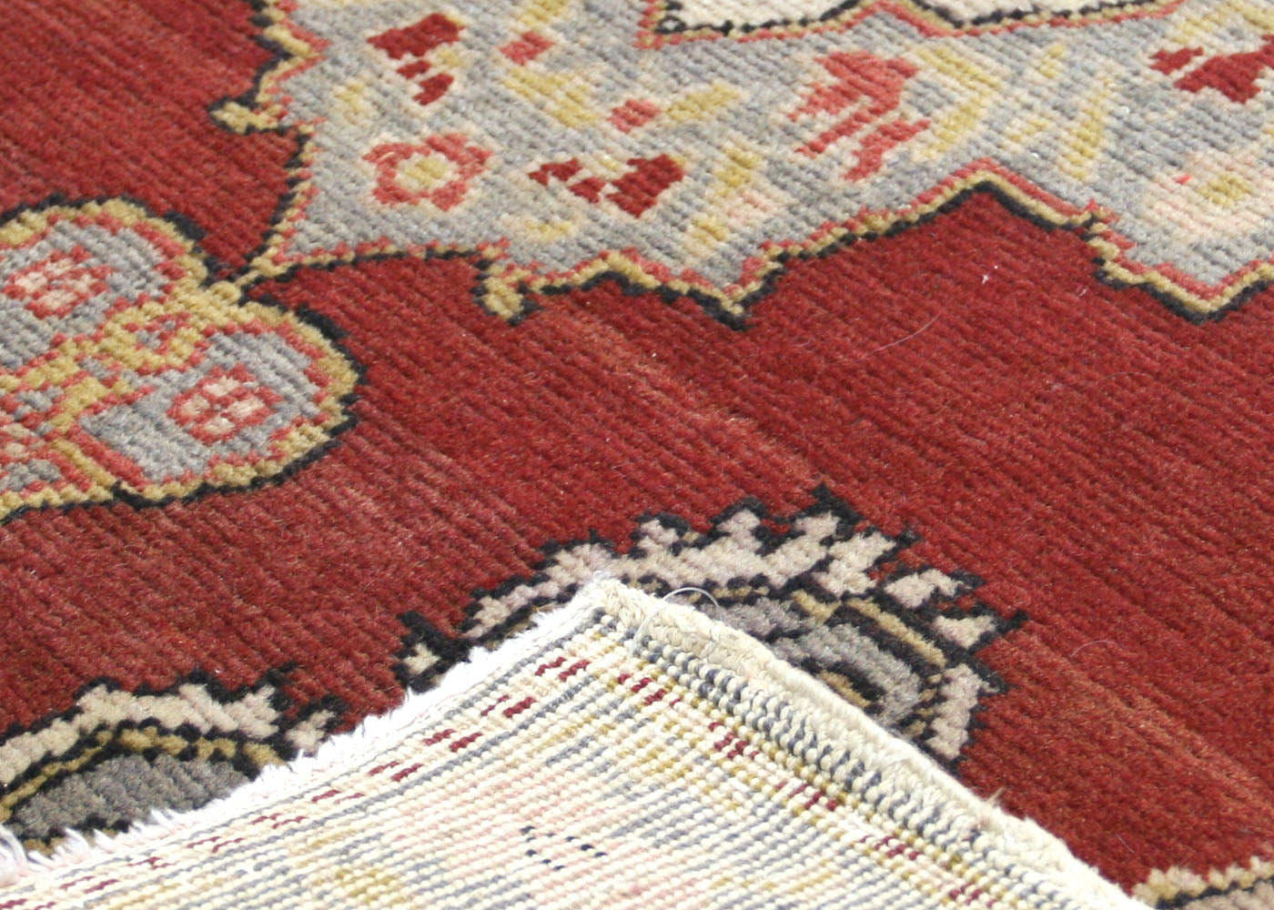 Vintage Turkish Oushak Runner - 3'1" x 9'1" - 088972