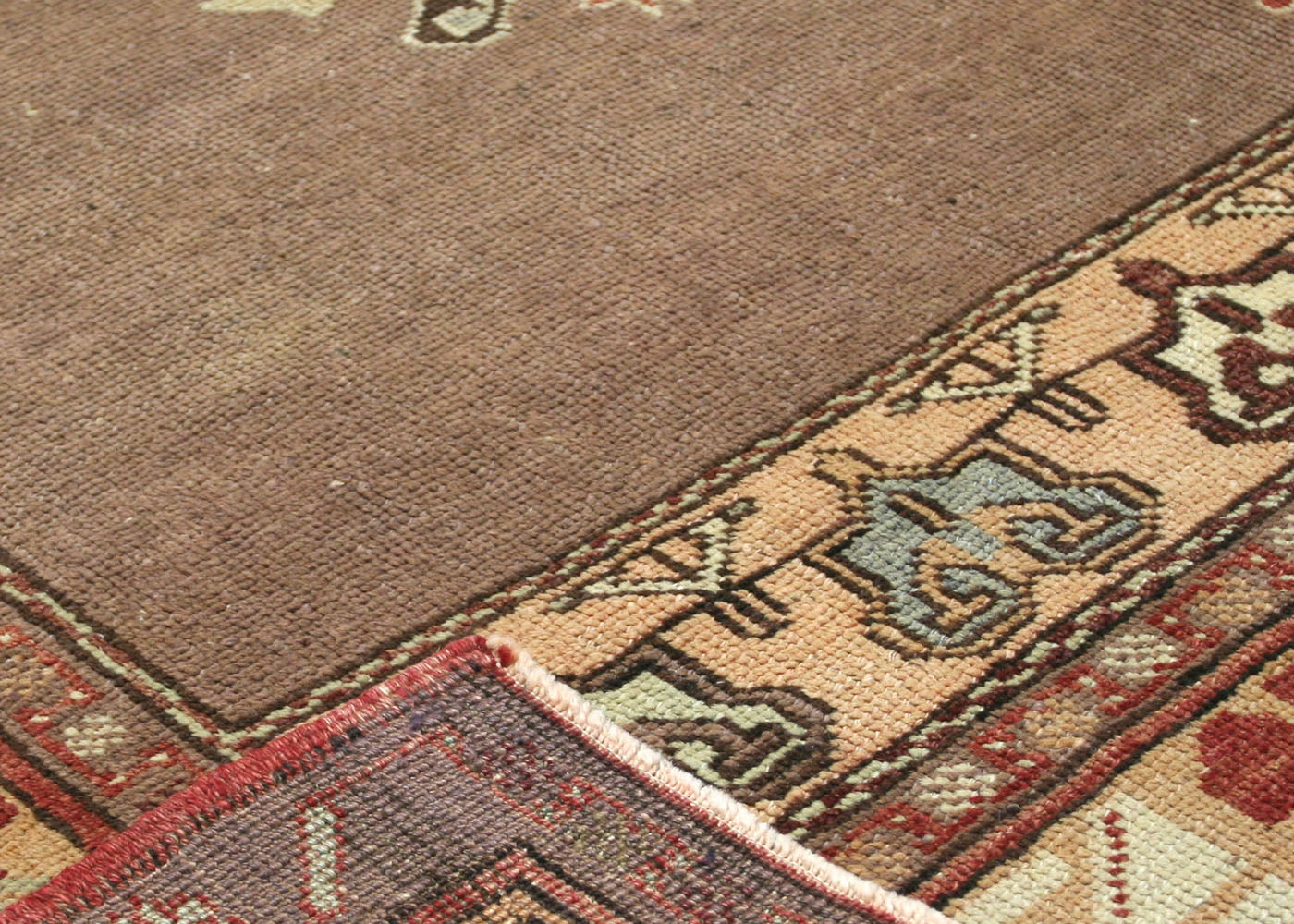 Vintage Turkish Oushak Rug - 5'2" x 11'4" - 088990