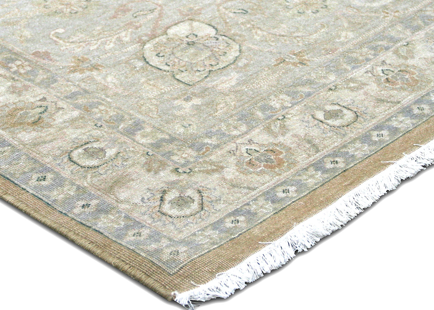 Vintage Persian Tabriz Rug - 9' x 12'3" - 091042