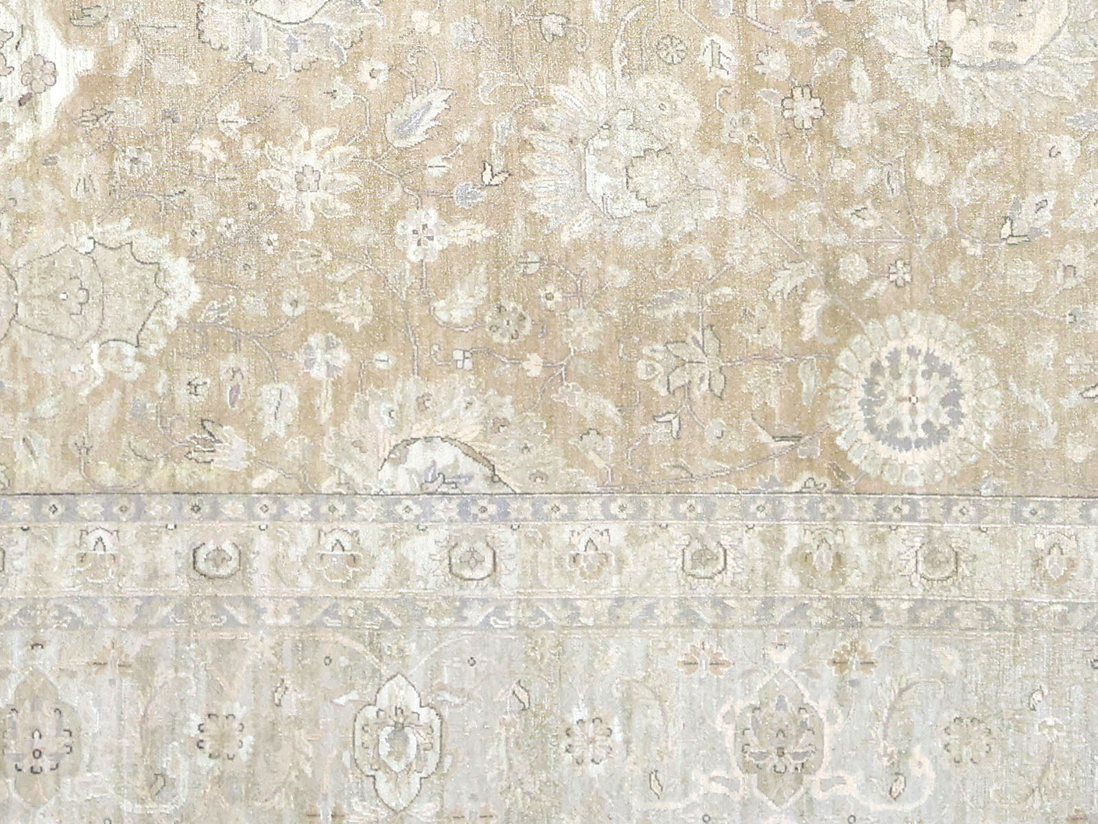 Vintage Persian Tabriz Rug - 8'8" x 12'4"