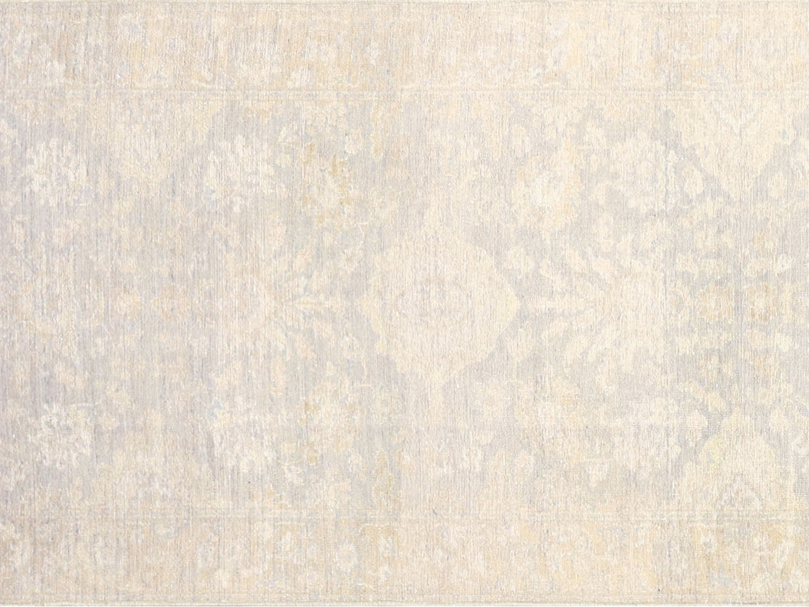 Vintage Persian Tabriz Rug in Blue,Grey tones and an All Over pattern. Measuring 2 feet 7 inches x 12 feet 3 inches – SKU 091072