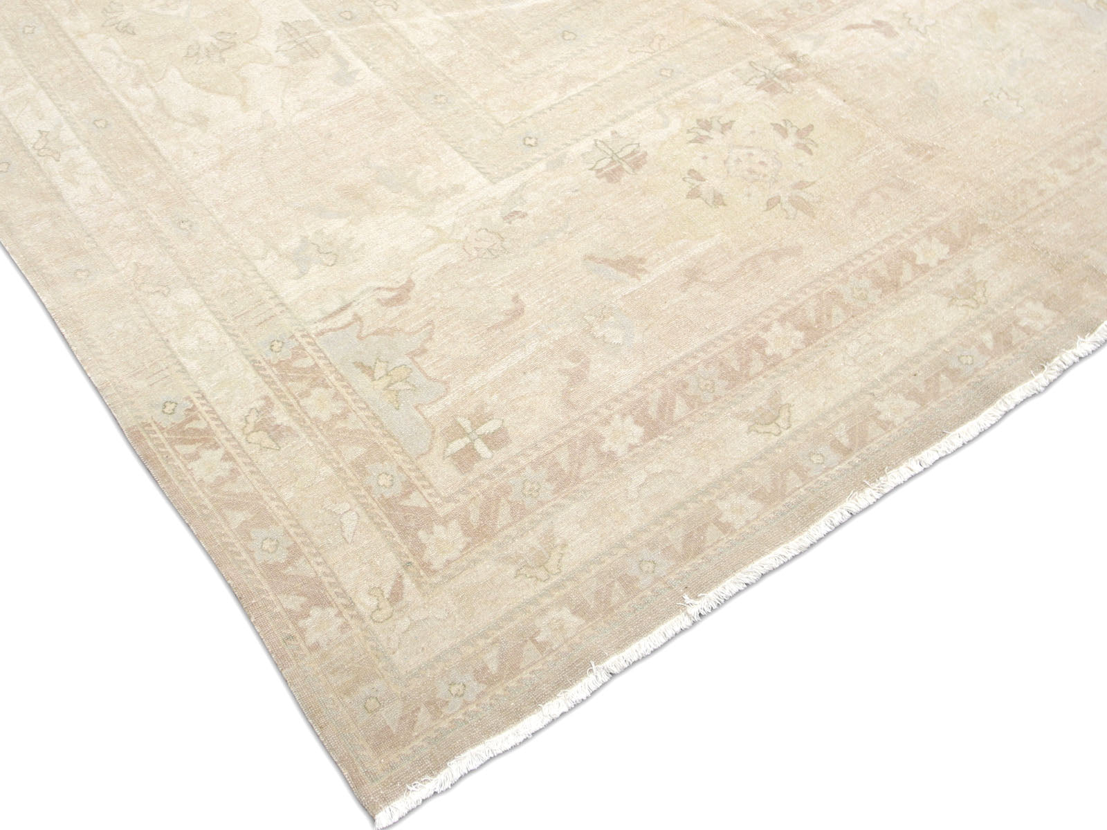 Vintage Persian Tabriz Rug - 9'9" x 14'2"