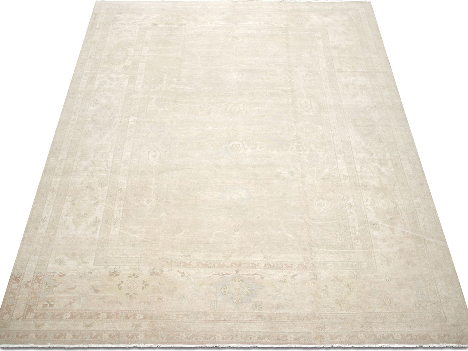 Vintage Persian Tabriz Rug - 9'9" x 14'2"