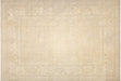 Vintage Persian Tabriz Rug in Ecru,Grey tones and an All Over pattern. Measuring 9 feet 9 inches x 14 feet 2 inches – SKU 091089