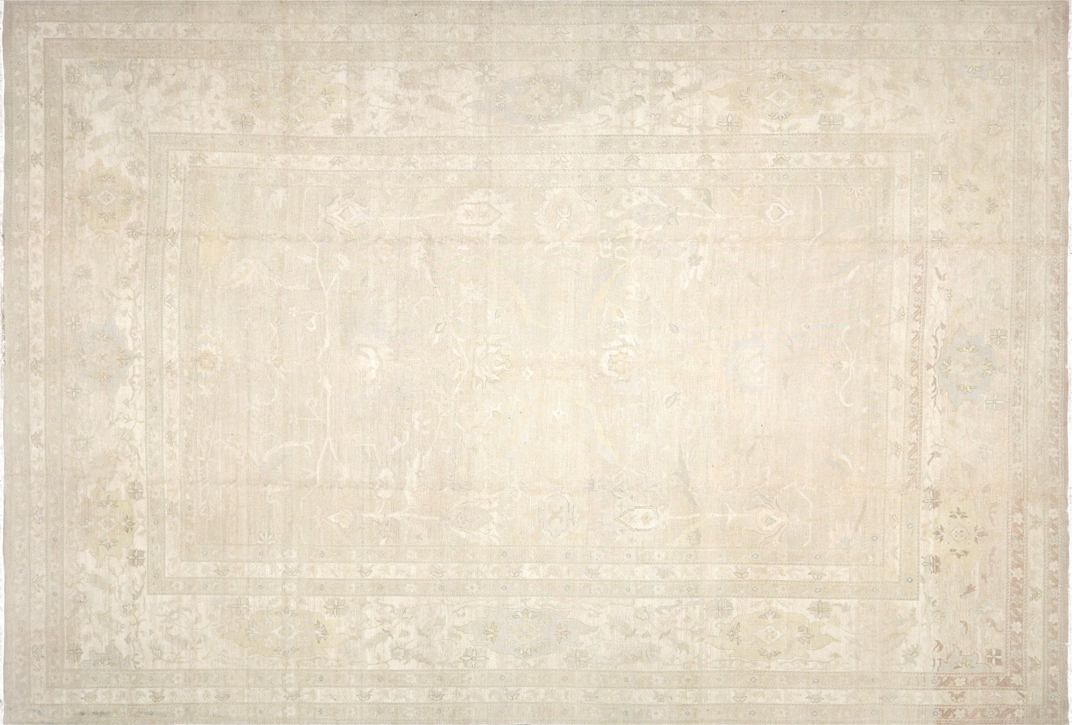 Vintage Persian Tabriz Rug - 9'9" x 14'2"