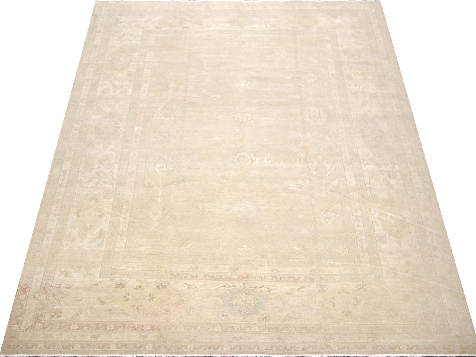 Vintage Persian Tabriz Rug - 9'9" x 14'2" - 091089