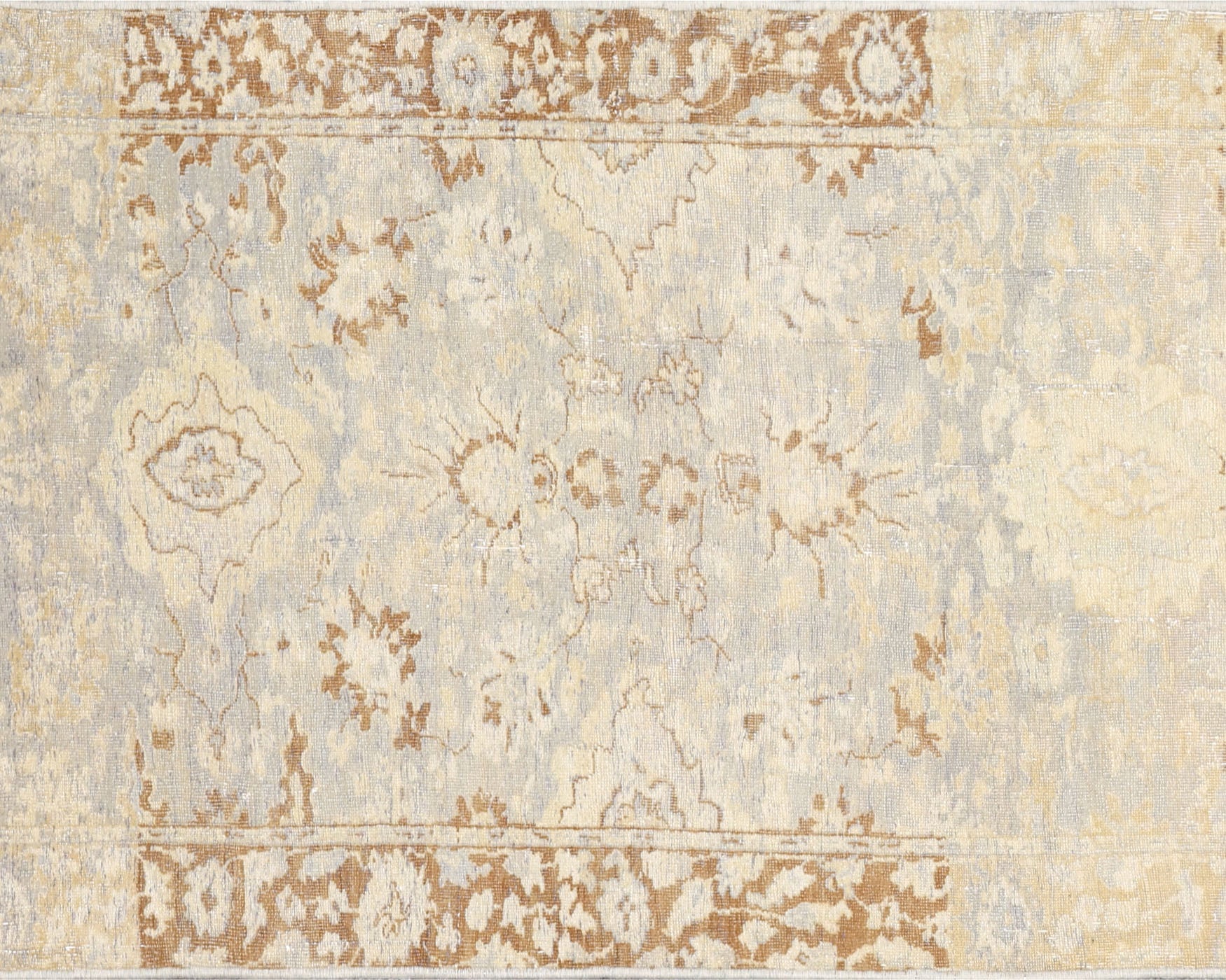 Vintage Persian Tabriz Runner - 2'5" x 15'3"