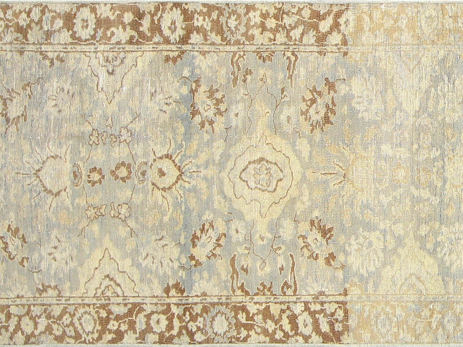 Vintage Persian Tabriz Runner - 2'5" x 15'3"