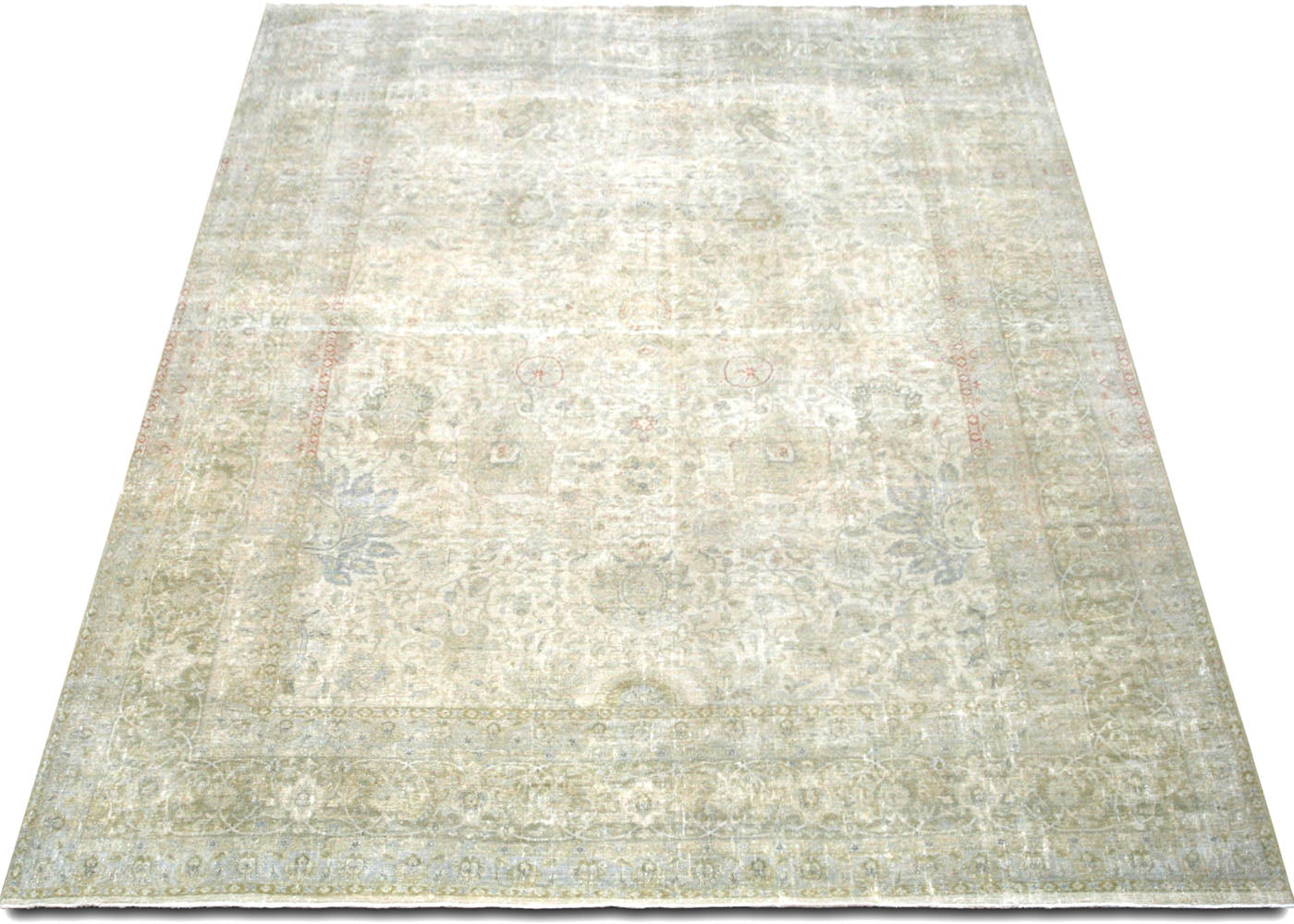 Vintage Persian Tabriz Rug - 8'6" x 11'10" - 091099