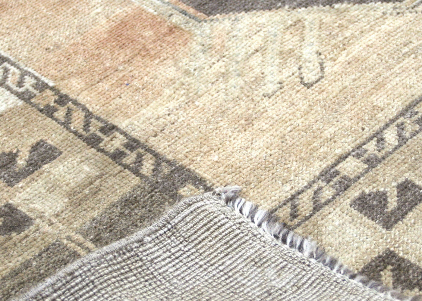 Vintage Turkish Oushak Runner - 3'10 x 11'10" - 091127