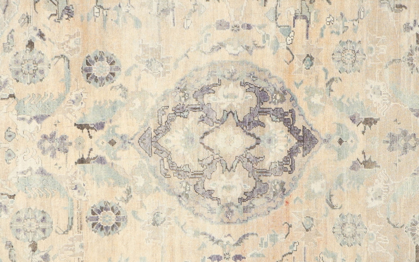 Vintage Turkish Oushak Rug - 5'5" x 8'2" - 091173