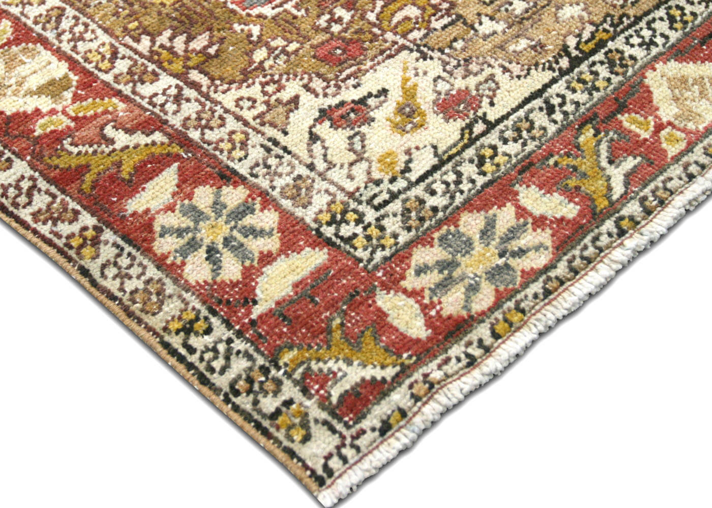 Vintage Turkish Oushak Rug - 4'4" x 6'4" - 091194