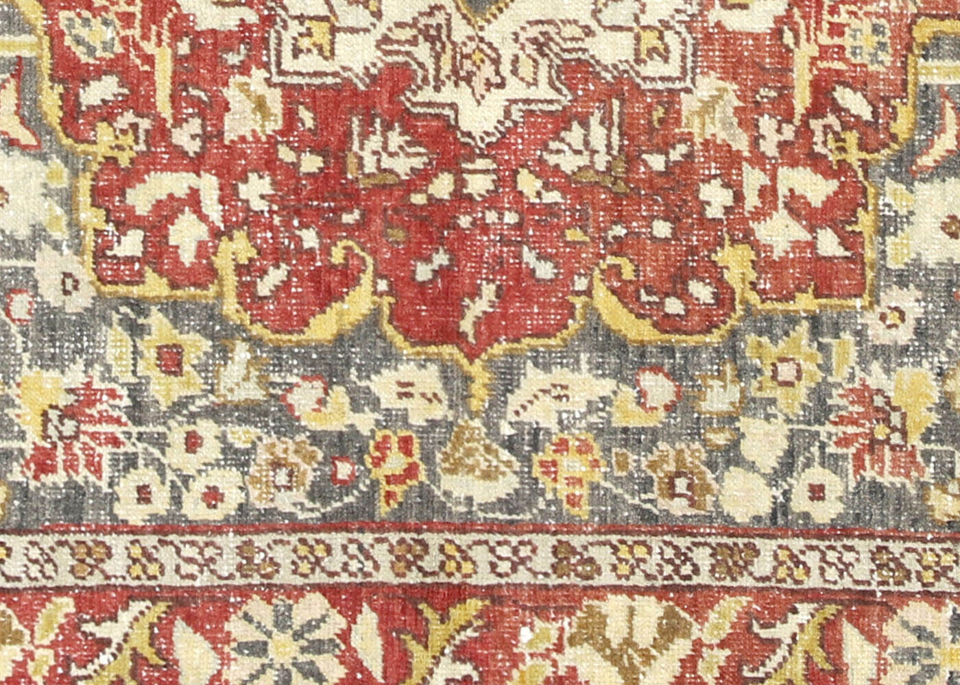 Vintage Turkish Oushak Rug - 4'4" x 6'4" - 091194