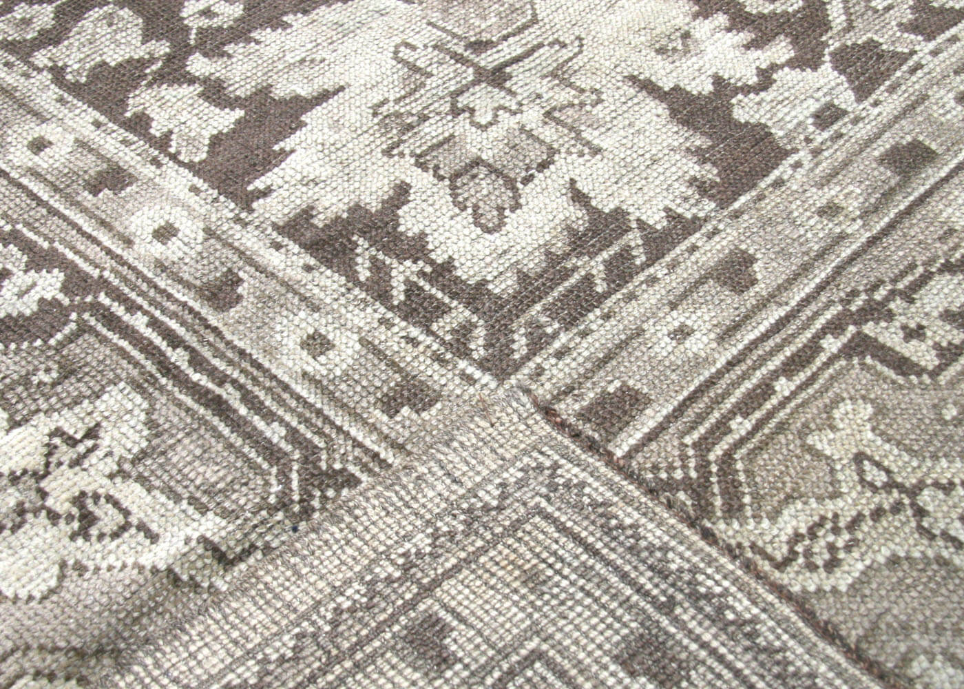 Antique Turkish Oushak Rug - 11'6" x 17' - 091215