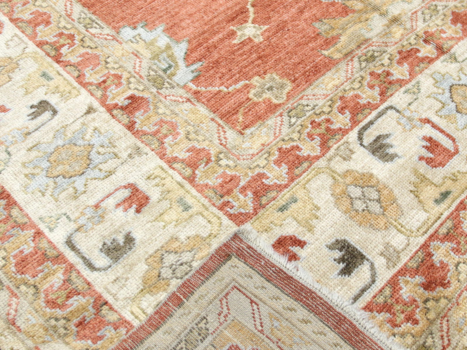Vintage Turkish Oushak Rug - 10'11" x 15'9"