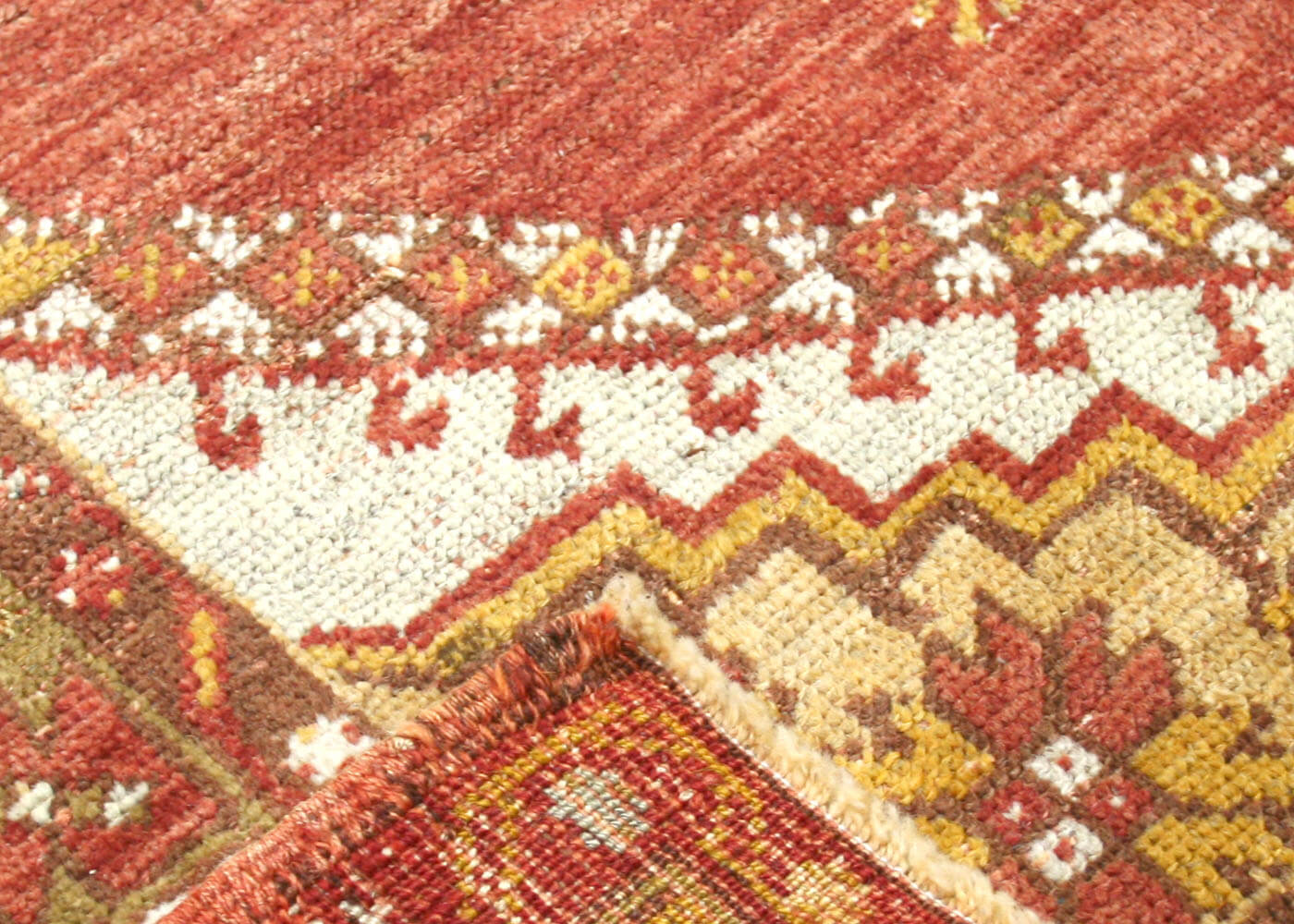 Vintage Turkish Oushak Rug - 3'4" x 5'1" - 091240