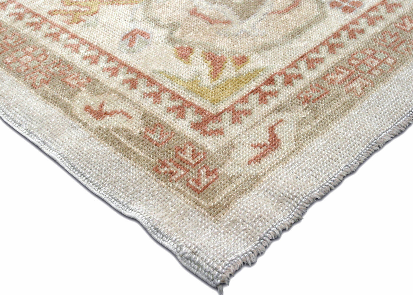 Vintage Turkish Oushak Rug - 13'8" x 20'4" - 091253