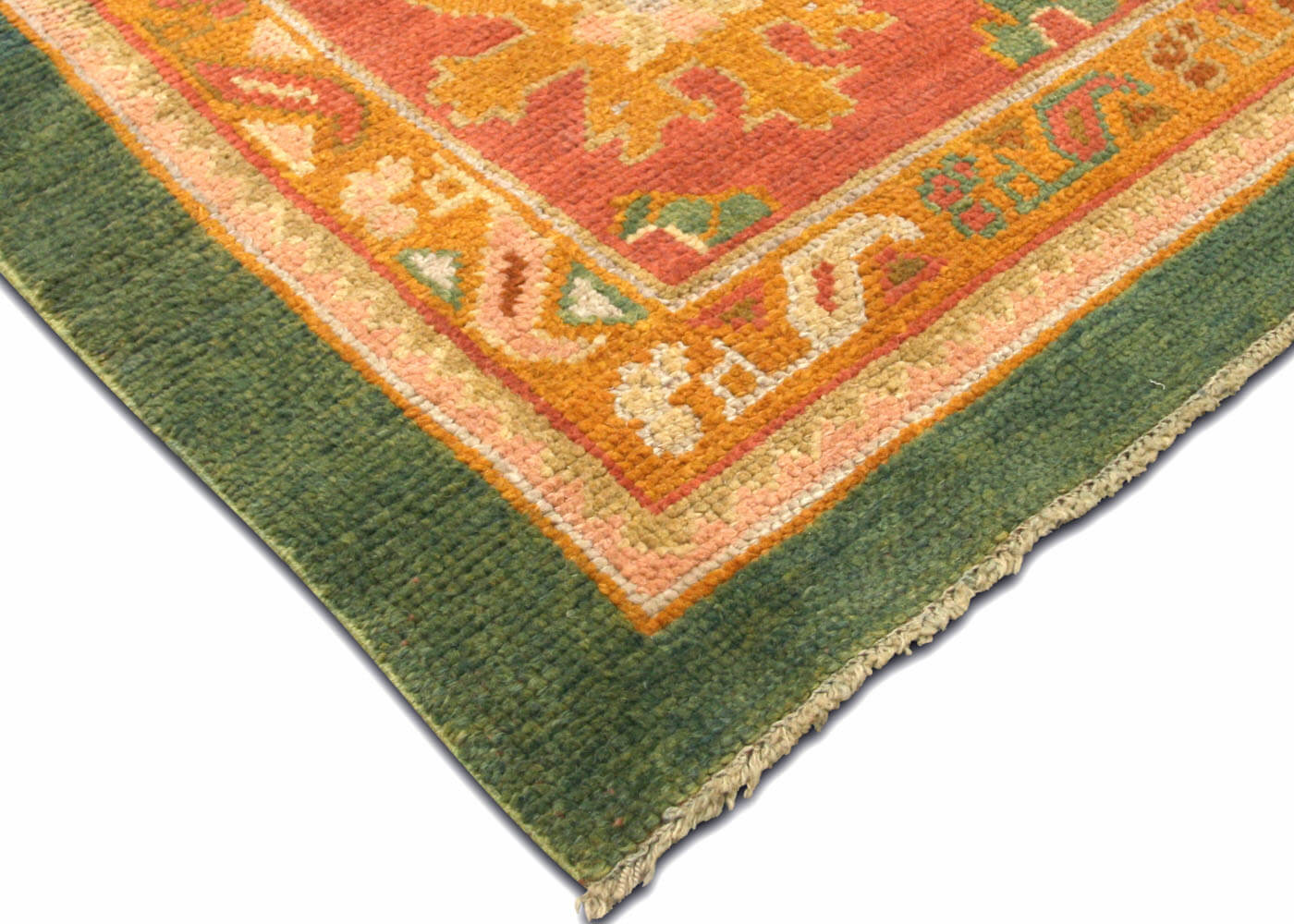 Antique Turkish Oushak Rug - 12'2" x 22'2" - 091259