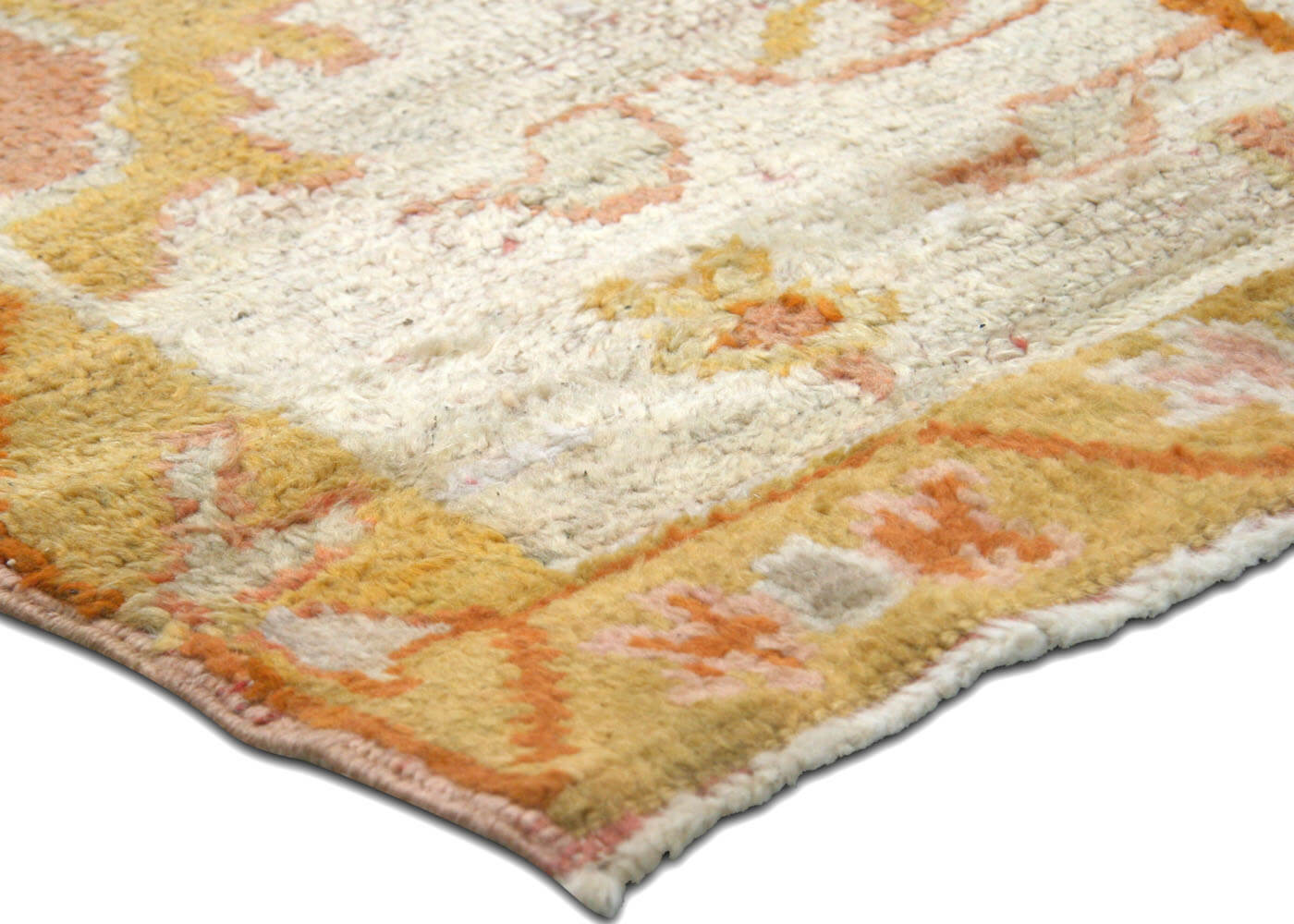 Antique Turkish Oushak Rug - 10'4" x 11'9" - 091268