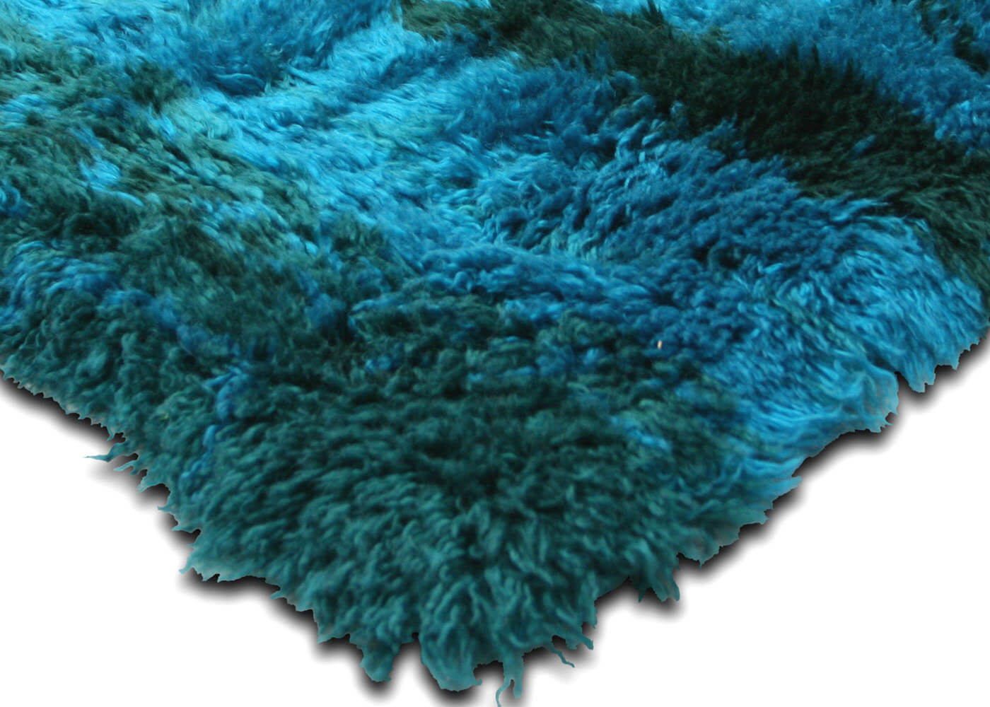 Vintage Turkish Shag Rug - 6'3" x 8' - 099870