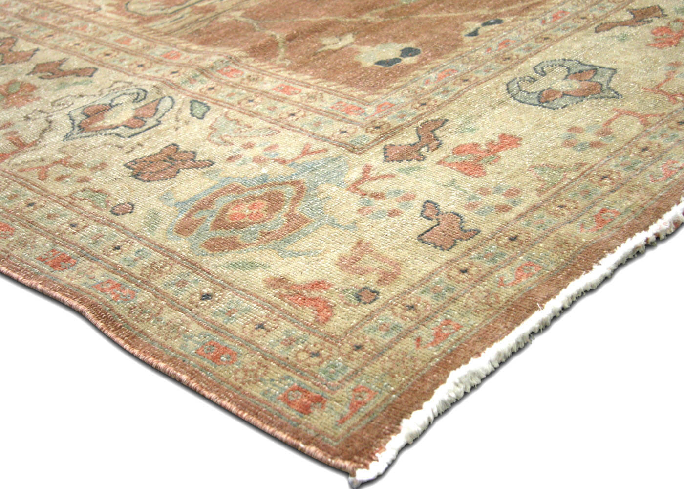 Vintage Egyptian Tabriz Rug - 9'11" x 19' - 100149