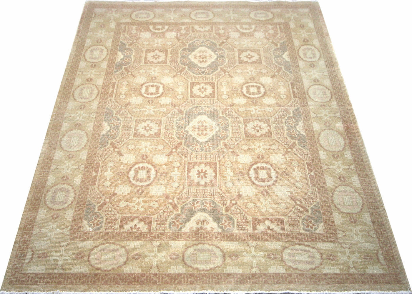 Vintage Uzbek Khotan Rug - 5' x 7'3" - 100156