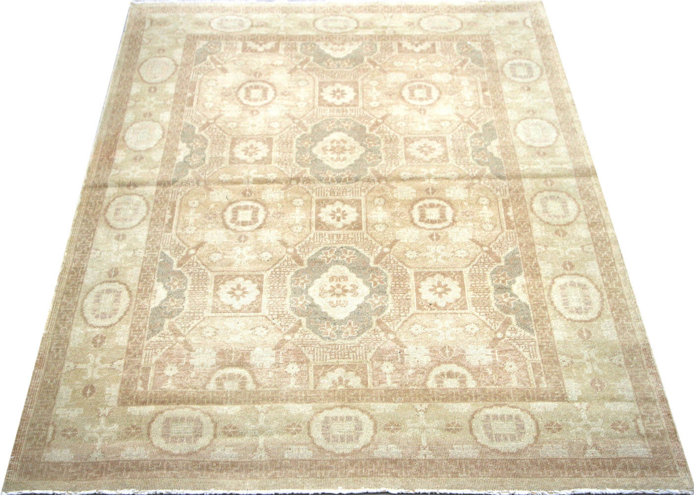 Vintage Uzbek Khotan Rug - 5' x 7'3" - 100156