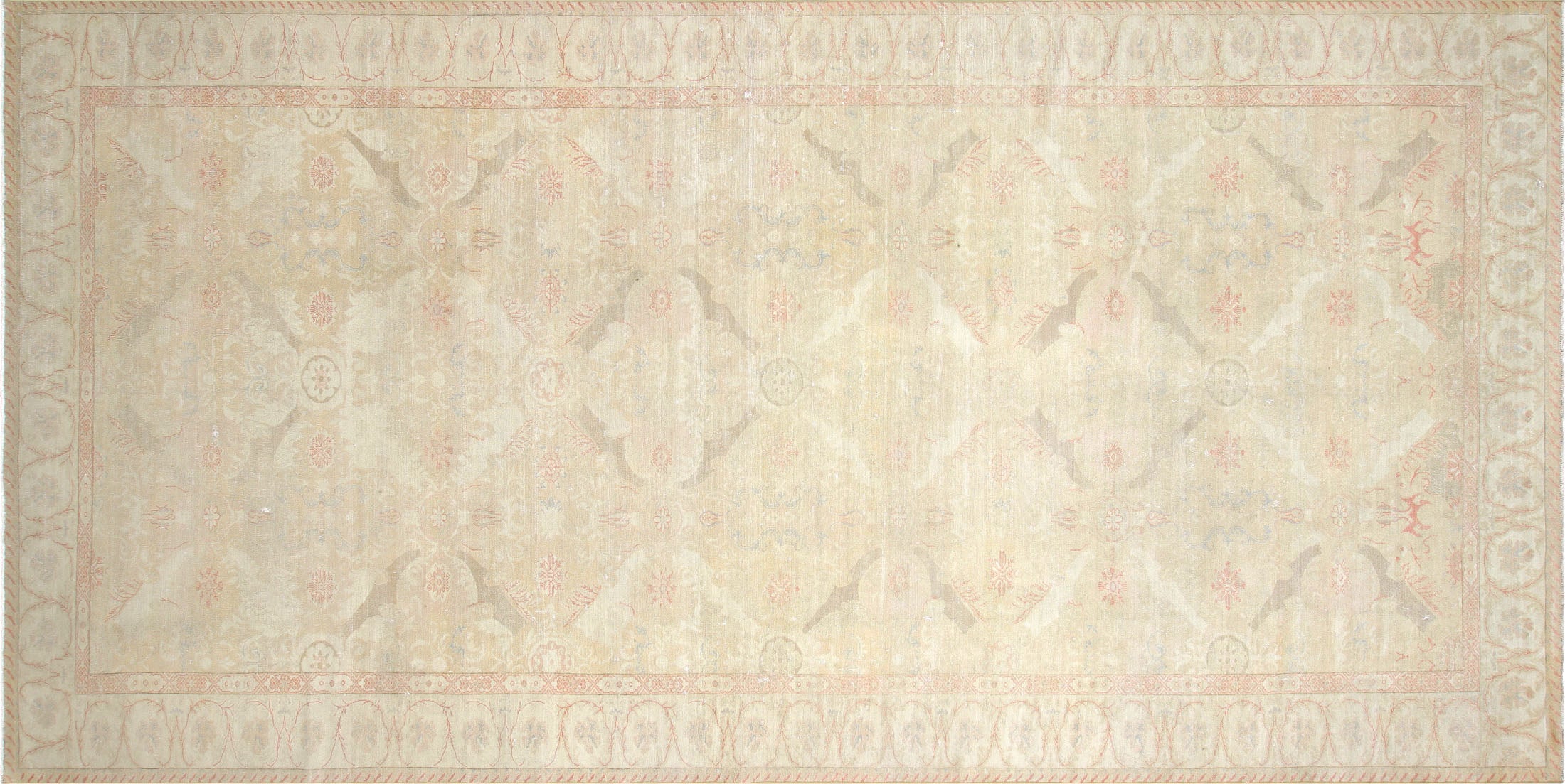 Recently Woven Egyptian Sultanabad Carpet - 9'6" x 19'4"