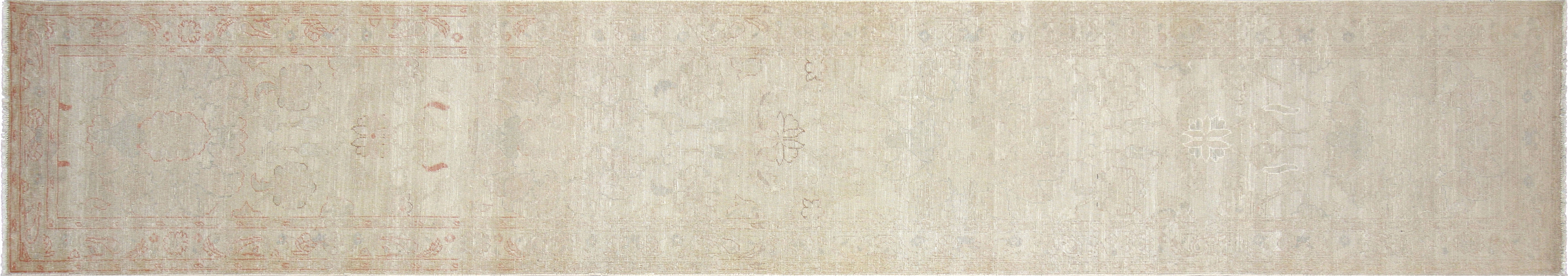 Vintage Egyptian Tabriz Runner - 2'6" x 13'7" - 100201