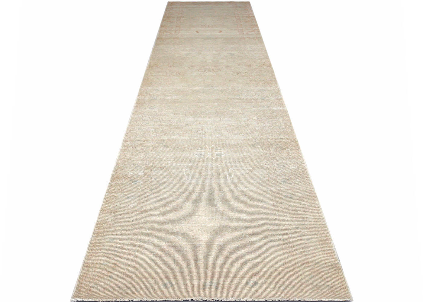 Vintage Egyptian Tabriz Runner - 2'6" x 13'7" - 100201