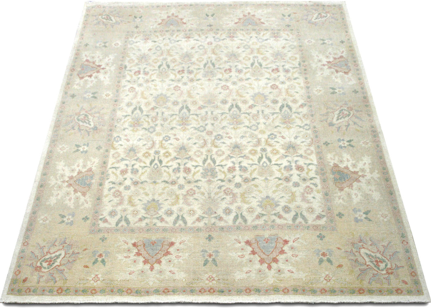 Vintage Egyptian Oushak Rug - 8' x 10'2" - 100234
