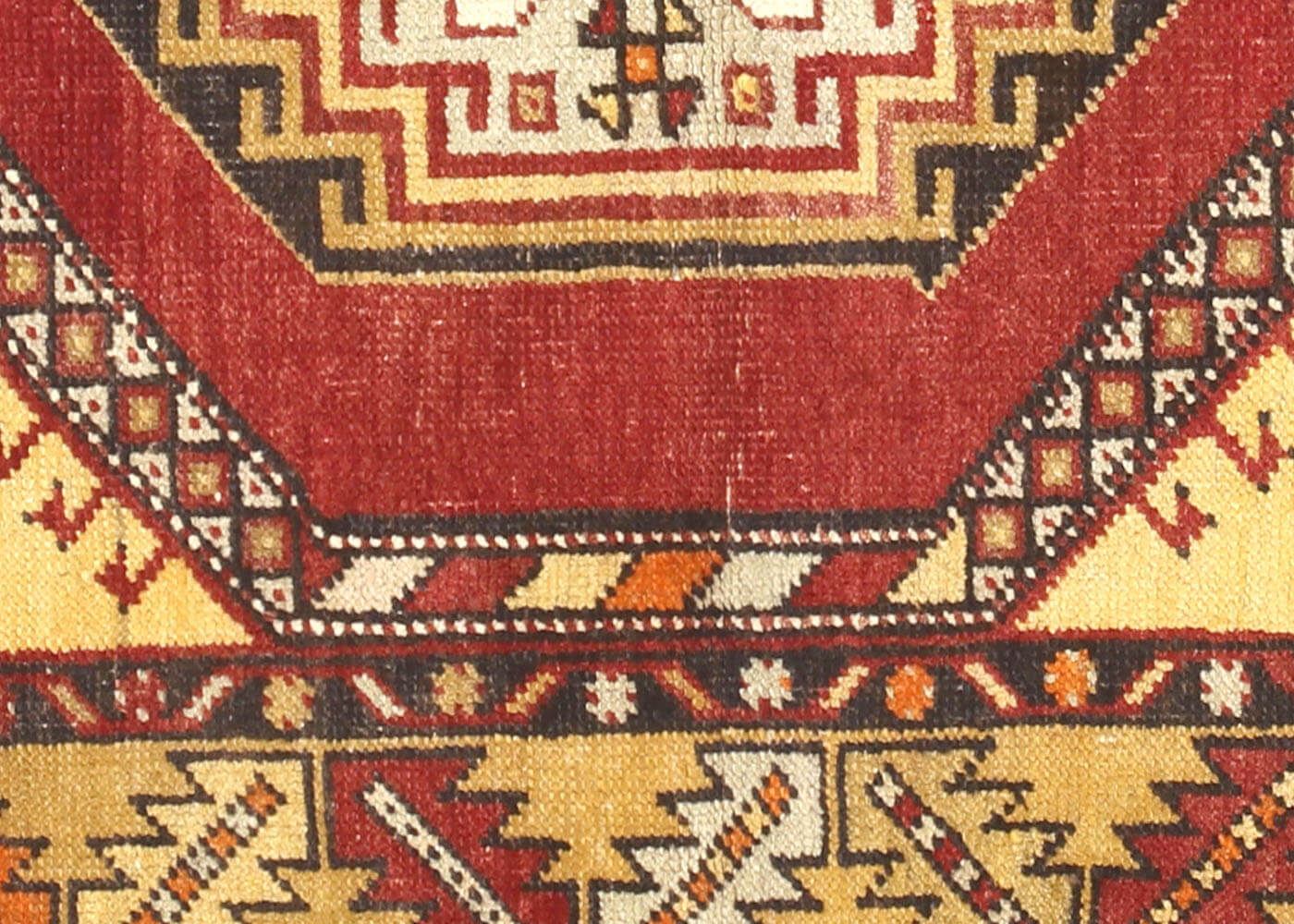 Vintage Turkish Oushak Rug - 3'9" x 5'9" - 100411