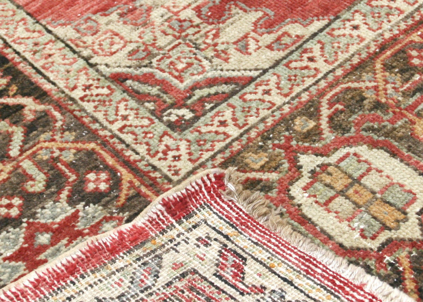 Vintage Turkish Oushak Rug - 5'8" x 13'9" - 100444