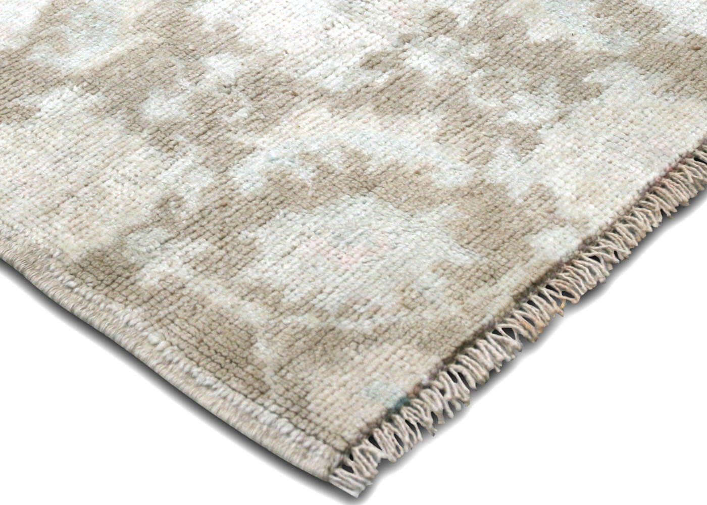 Vintage Turkish Oushak Rug - 4'11" x 7'11" - 100454