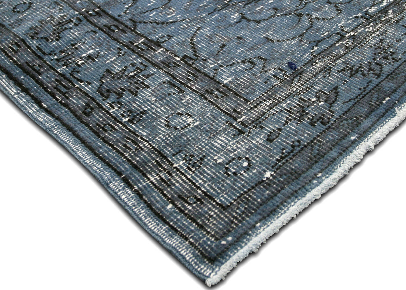 Vintage Turkish OverDyed Rug - 5'4" x 9'4" - 110026