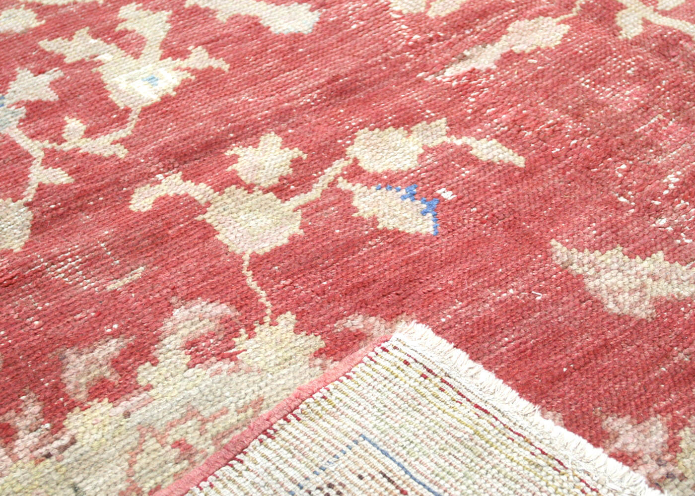 Antique Turkish Oushak Rug - 9'1" x 12'9" - 110042