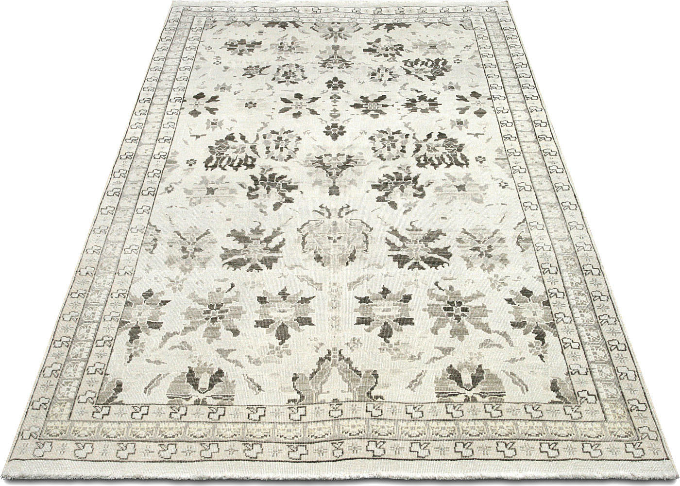 Vintage Egyptian Tabriz Rug - 5'6" x 7'8" - 110259