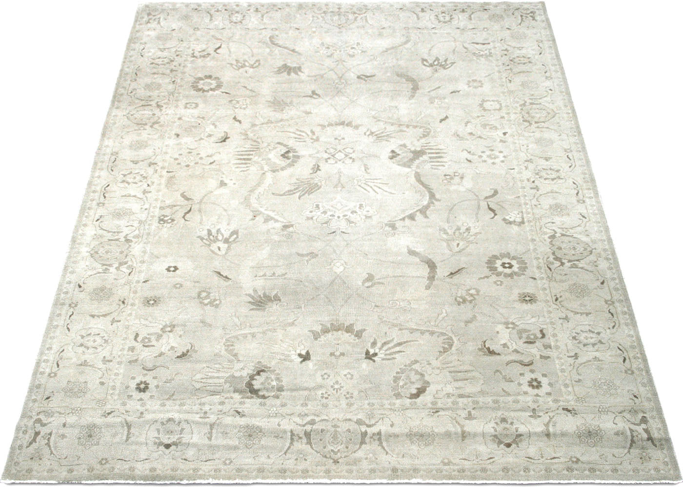 Vintage Egyptian Tabriz Rug - 9' x 11'9" - 110260