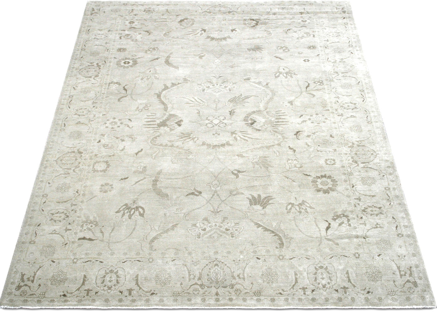 Vintage Egyptian Tabriz Rug - 9' x 11'9" - 110260