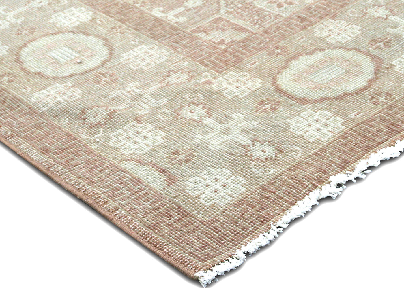 Vintage Uzbek Khotan Rug - 8'2" x 10'3" - 110295