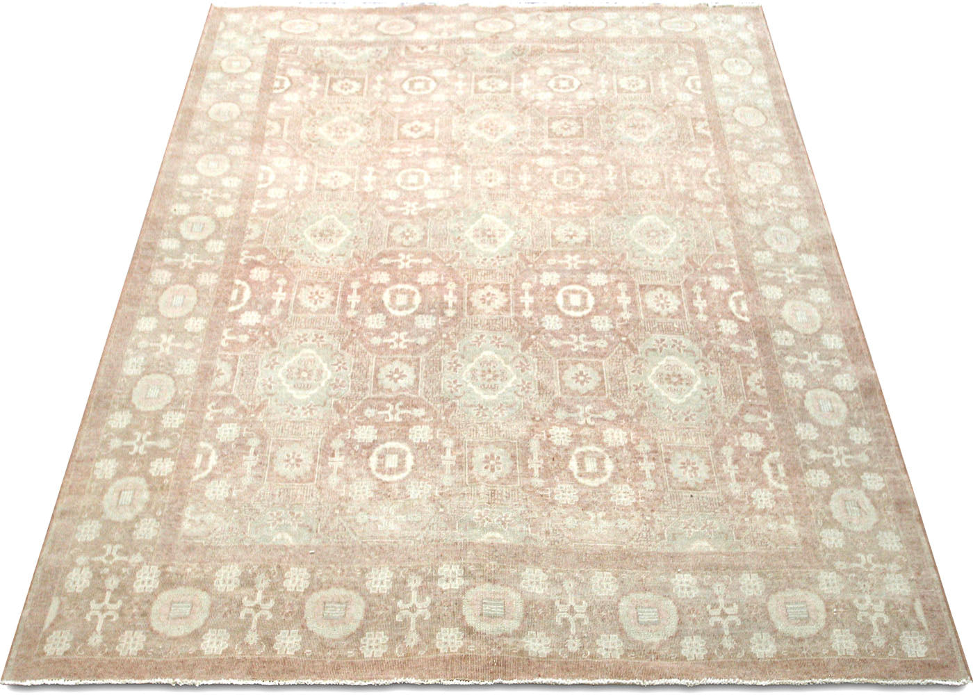 Vintage Uzbek Khotan Rug - 8'2" x 10'3" - 110295